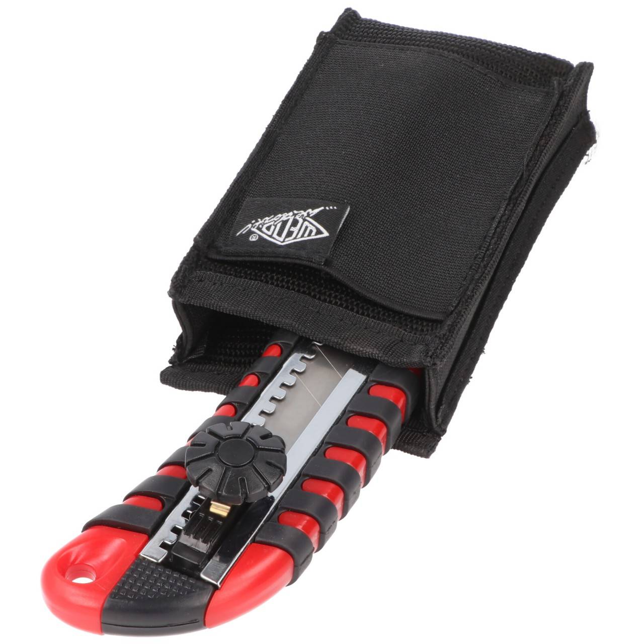 Universal-Gürteltasche für Cutter, strapazierfähiges Polyestergewebe, mit Clip zur einfachen Befestigung am Gürtel...-3