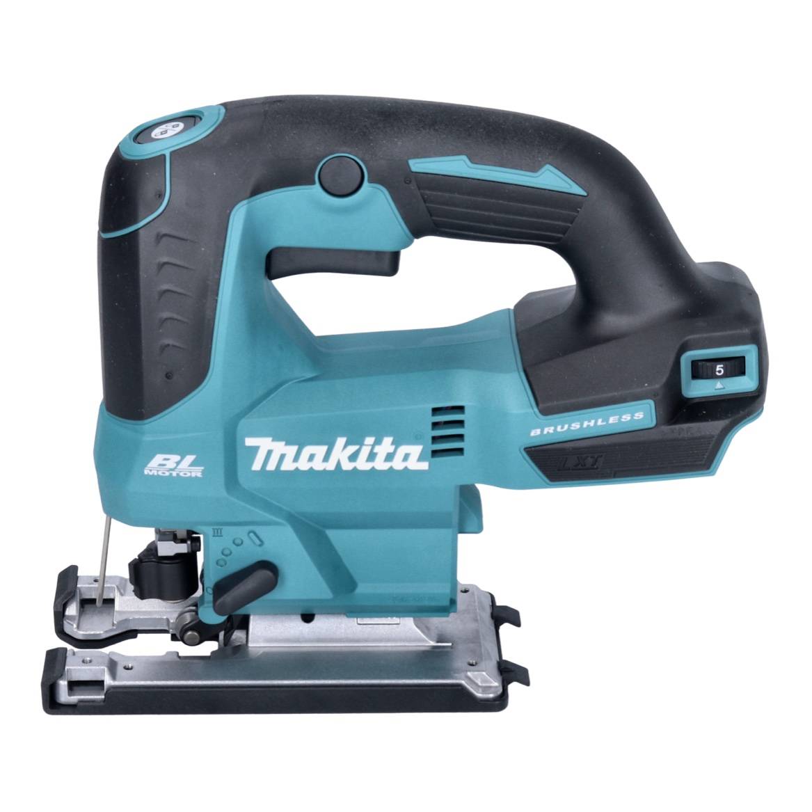 Makita DJV 184 RT1J Akku Pendelhub Stichsäge 18 V Brushless + 1x Akku 5,0 Ah + Ladegerät + Makpac-2