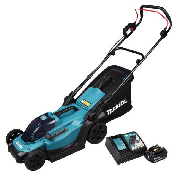 Makita DLM 330 RT Akku Rasenmäher 18 V 33 cm 30 l + 1x Akku 5,0 Ah + Ladegerät