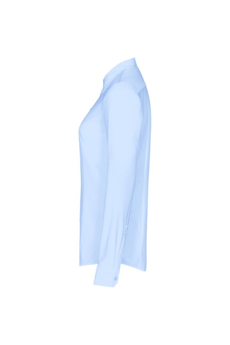 HAKRO Bluse Natural Stretch ozeanblau, 2XS-1