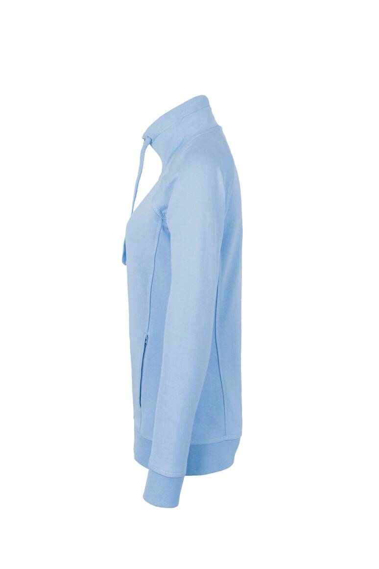 HAKRO Hakro Damen Sweatjacke College #406 Gr. S ice-blue-1