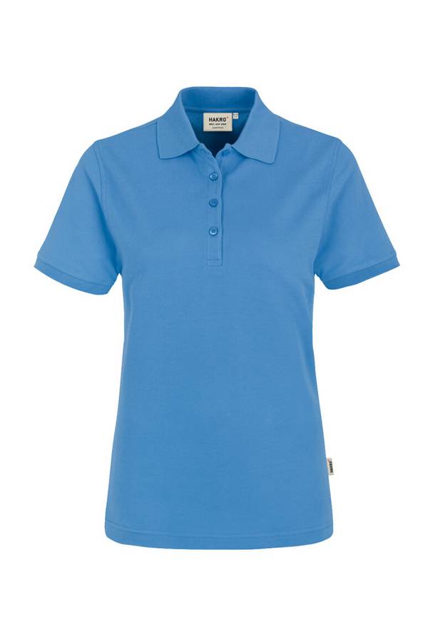 HAKRO Damen Poloshirt Classic malibublau, XS