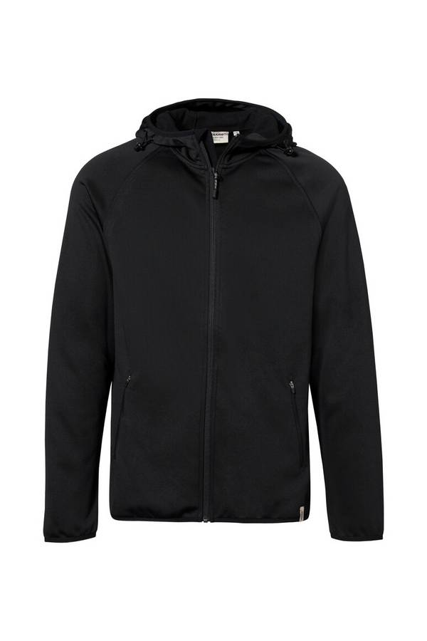HAKRO Kapuzen-Tecjacke Indiana schwarz, 2XL