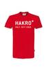 HAKRO T-Shirt Logo rot, S