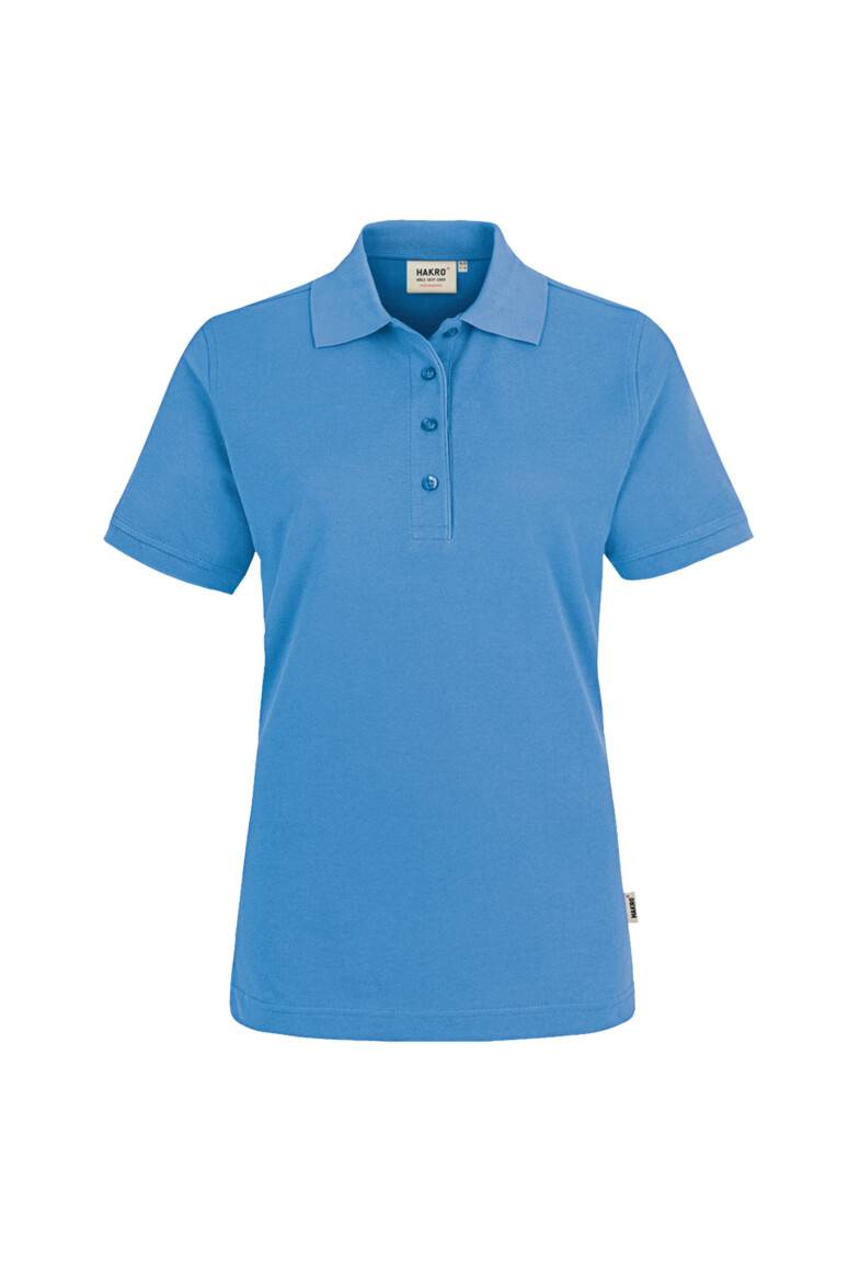 HAKRO Damen Poloshirt MIKRALINAR® malibublau, XS