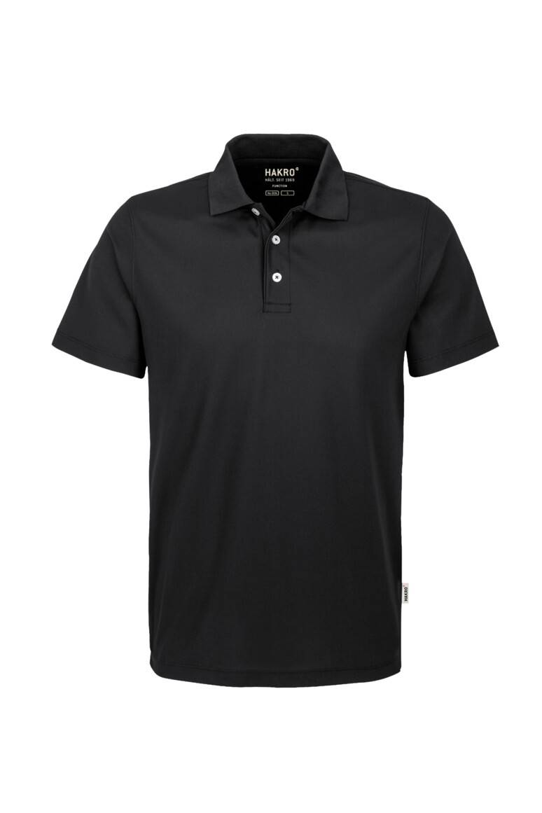HAKRO Poloshirt COOLMAX® schwarz, XL-3