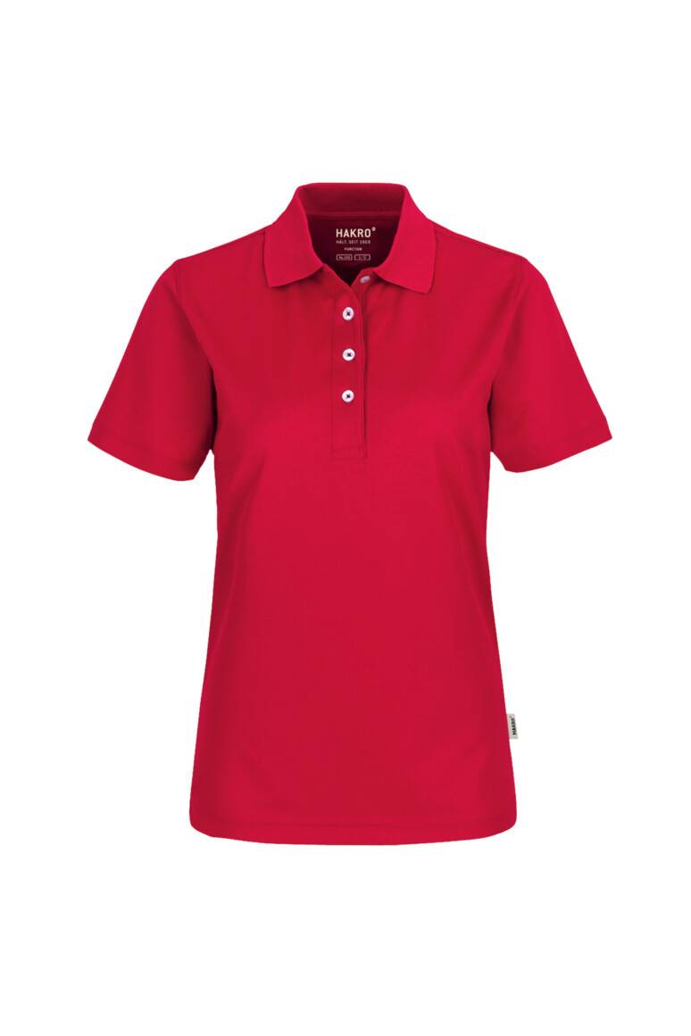 HAKRO Damen Poloshirt COOLMAX® rot, 3XL-0