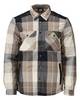 Mascot Hemd mit Faserpelz Futter Dunkel Sandbeige-kariert, 2XL