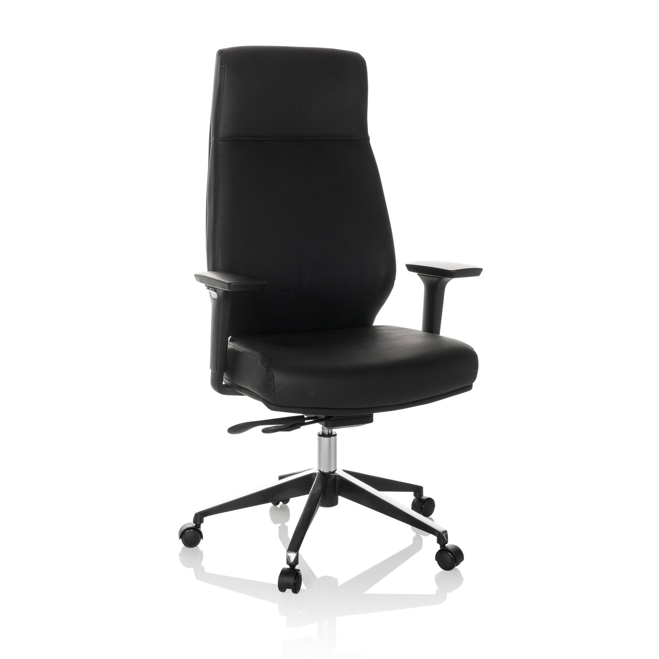 Bürostuhl Chefsessel VITORO ECO Kunstleder schwarz hjh OFFICE-0