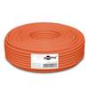 Goobay 91890 CAT 7A Netzwerkkabel SFTP / Kupfer / 1000 MHz Ethernet Kabel halogenfrei / AWG 23/1 (solid) / Orange / 500m