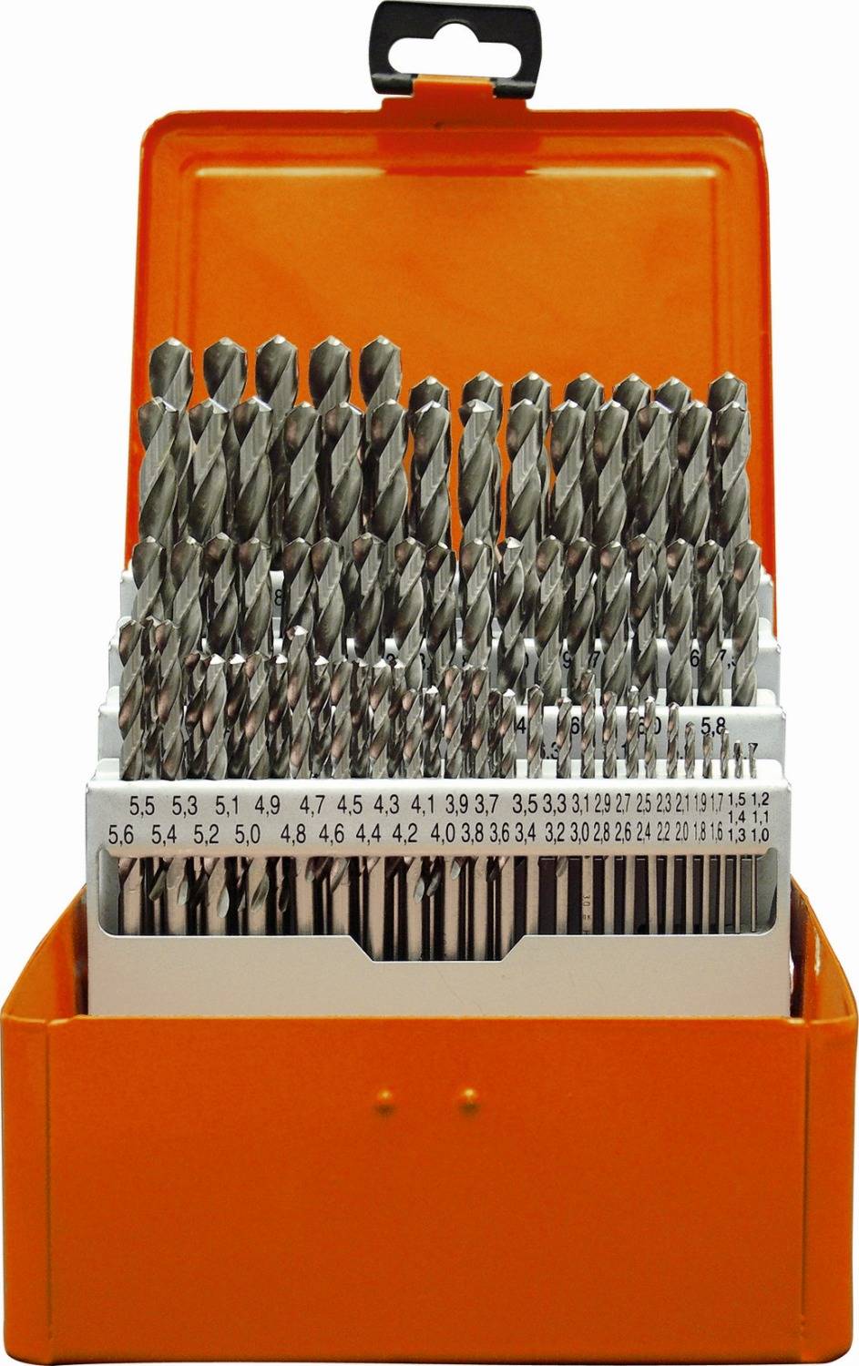 Projahn Sortiment Spiralbohrer HSS-G DIN 338 Typ N ECO - 1 bis 10 mm - 91-teilig-0