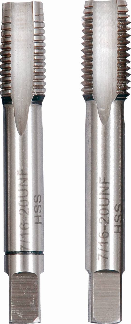 Projahn Handgewindebohrersatz 2-teilig HSS-G DIN 2181 UNF Feingewinde - 7/16 Zoll-0