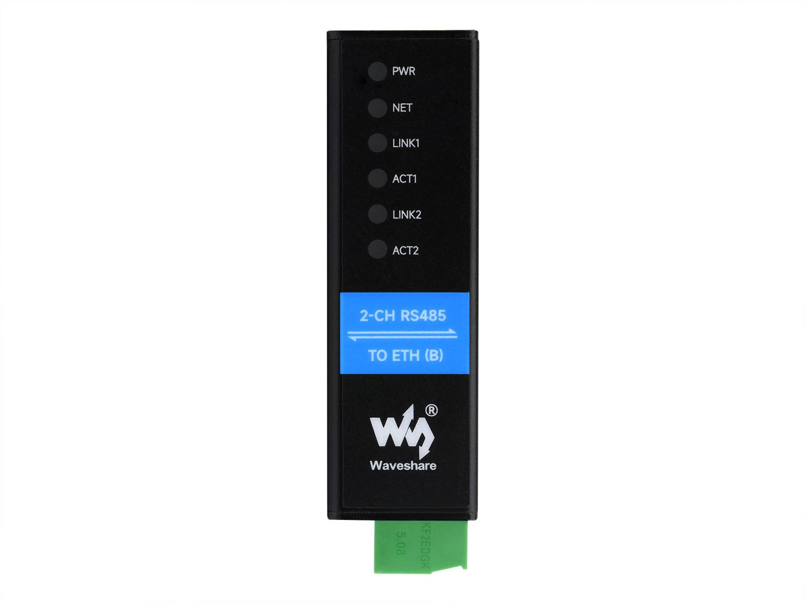 WaveShare 2CH RS485 to RJ45 Ethernet Serial Server, Dual RS485 Dual Ethernet Ports-3
