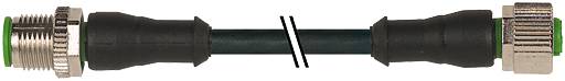 Murrelektronik GmbH Murr Elektronik Kabel 7000-40041-6350500 M12 Buchse/M12 Stecker 5m 5-polig PUR Murr Elektronik Kabel-0