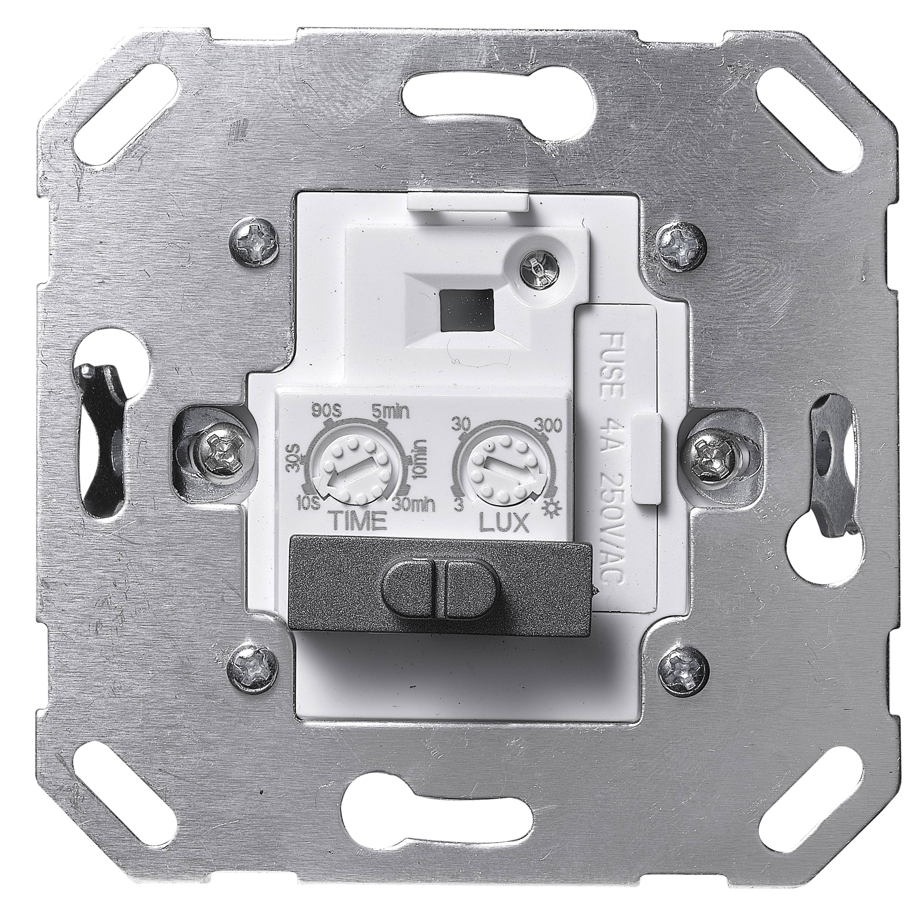 Unterputz IR Bewegungsmelder McPower "Flair" 160°, 750W, LED geeignet, anthrazit-2