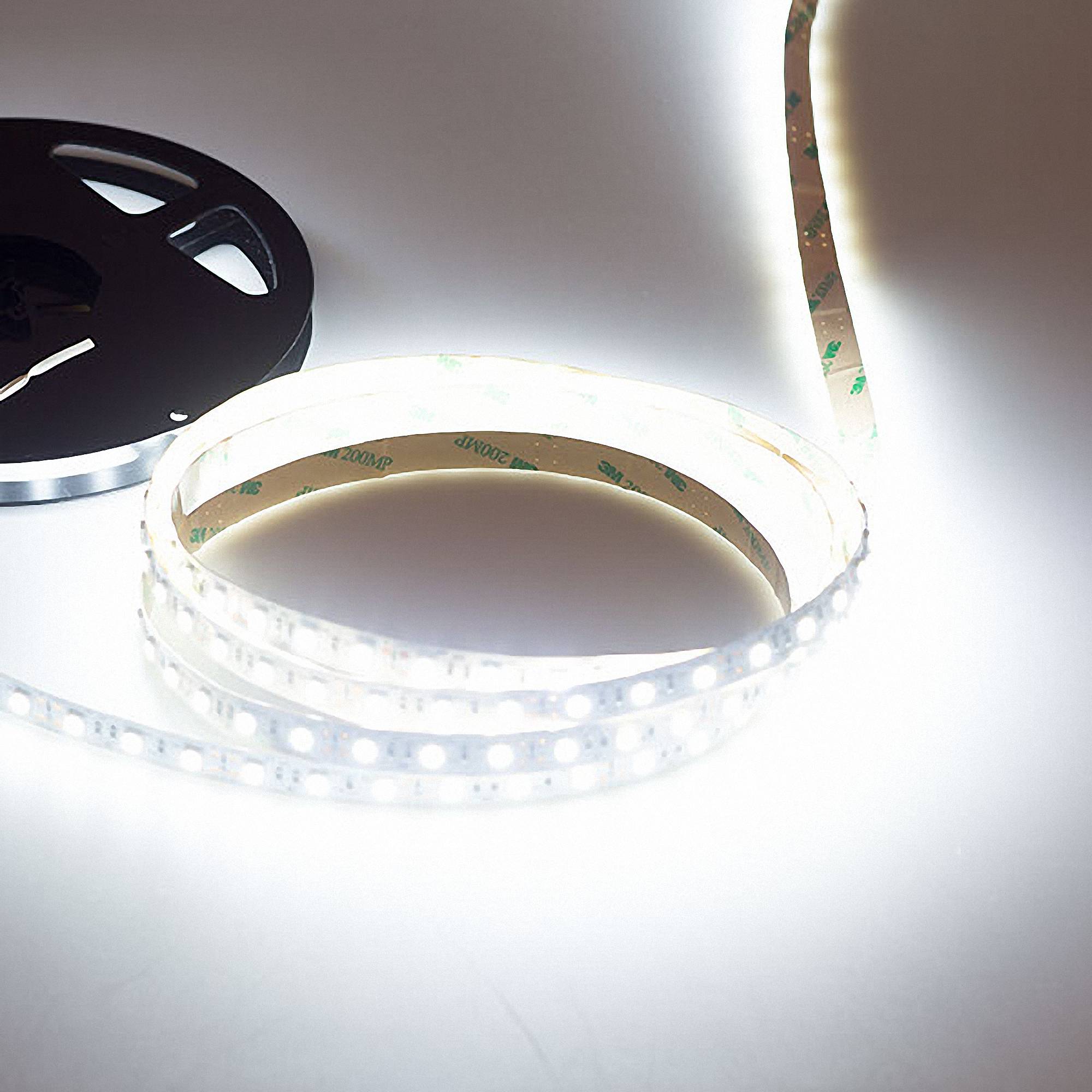 LED Strip 5050 Kaltweiß (6000k) 72W 500CM 24V IP44-2