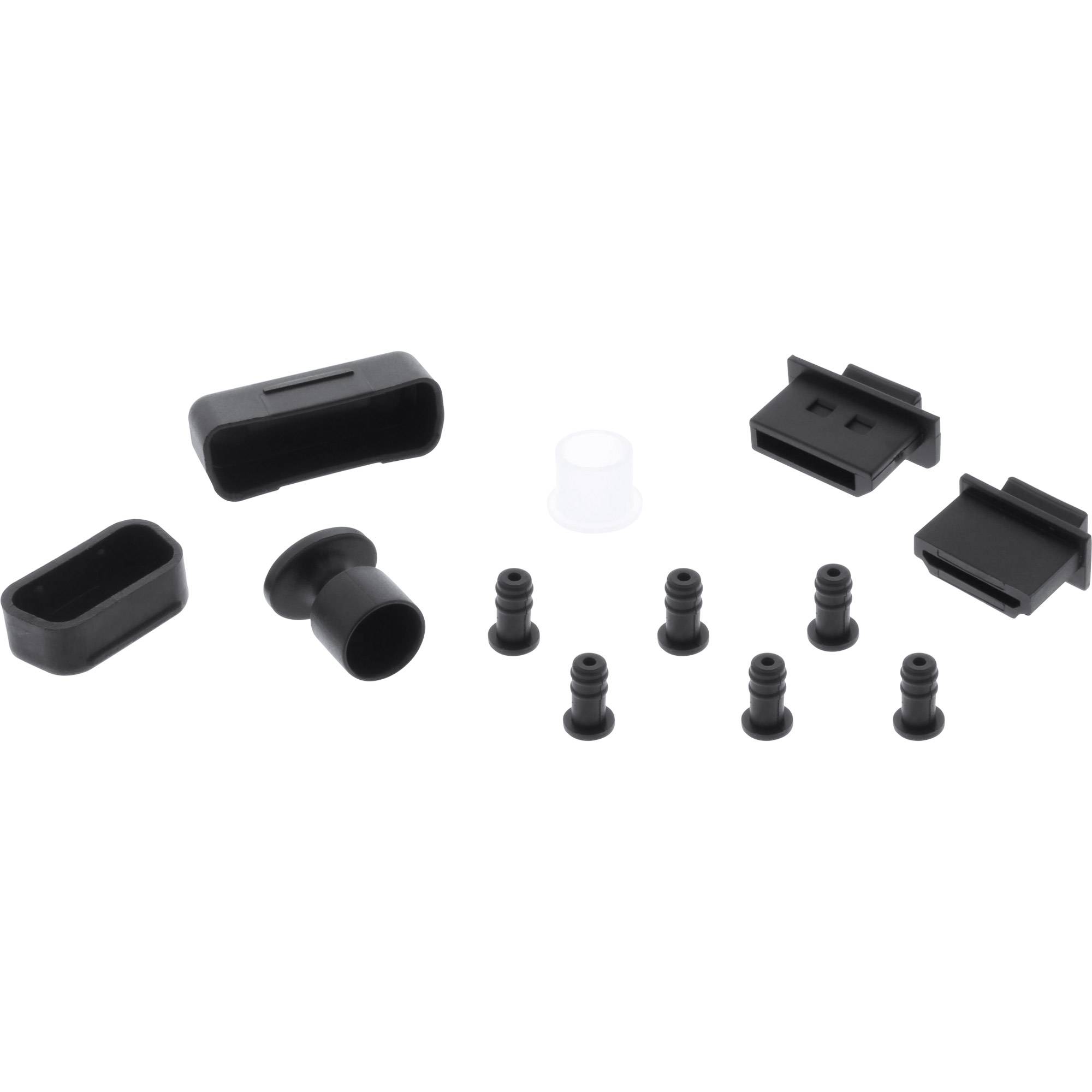 InLine® Staubschutz-Set, für Audio/Video-Schnittstellen, 12-teilig-0