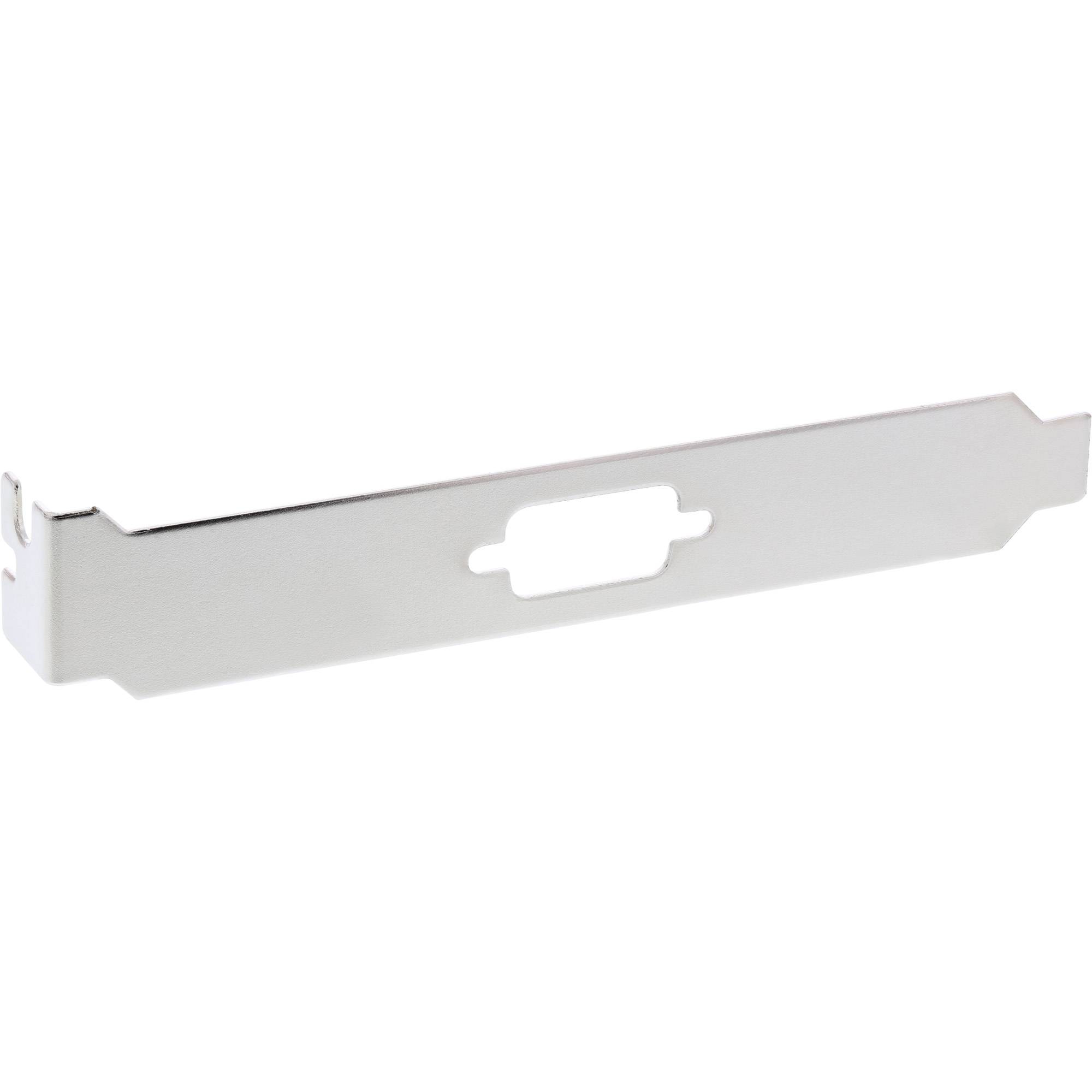 InLine® Slotblech, zur Befestigung von 9pol Sub D Stecker oder Buchse, 4er Pack-0