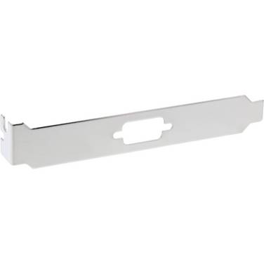 InLine® Slotblech, zur Befestigung von 9pol Sub D Stecker oder Buchse, 4er Pack