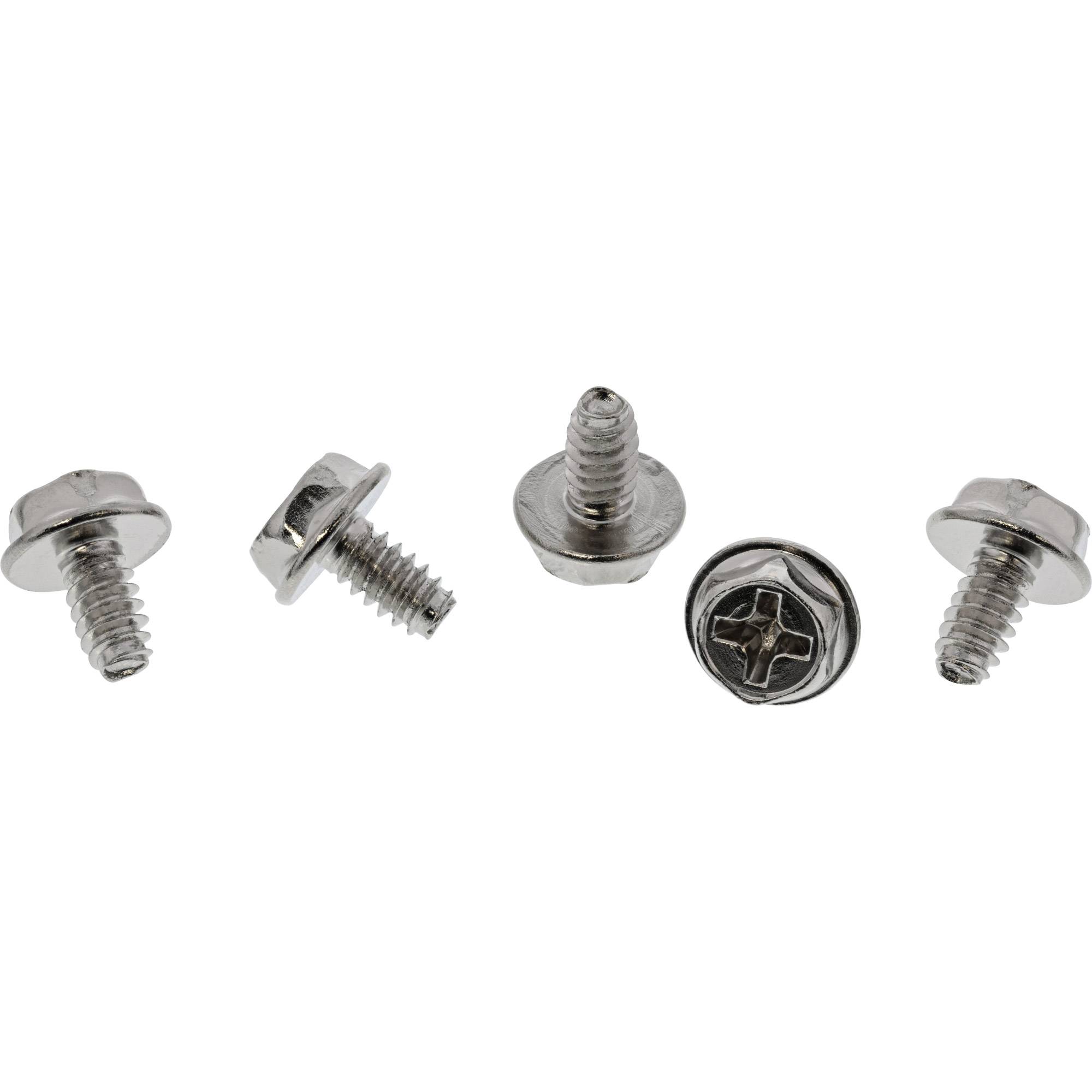 InLine® Schraubenset, für Slotbleche, 50-teilig-0