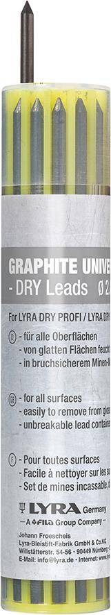 Ersatzminen-Set universal graphit 2B (12 St.) Lyra-0