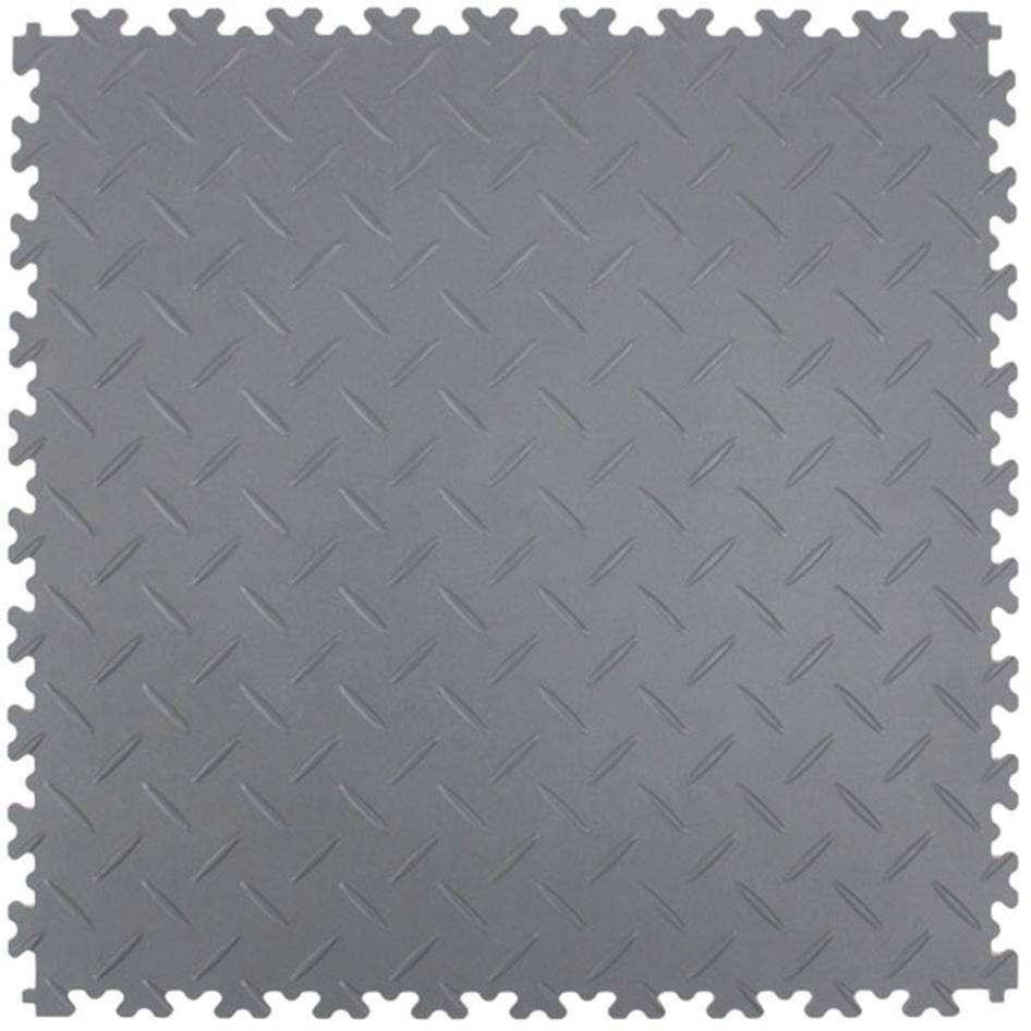 PVC Bodenfliese Diamant dunkelgrau 505x505x4mm-0