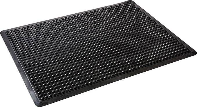 Anti-Ermüdungsmatte SBR/NR, schwarz, runde Stollen, 15mm, 1200x900mm-0