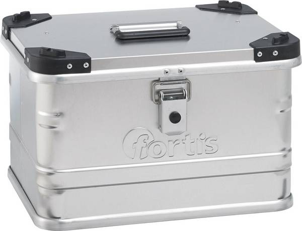 FORTIS Aluminiumbox D76 B550xT350xH380 mm Inhalt ca. 73 Liter