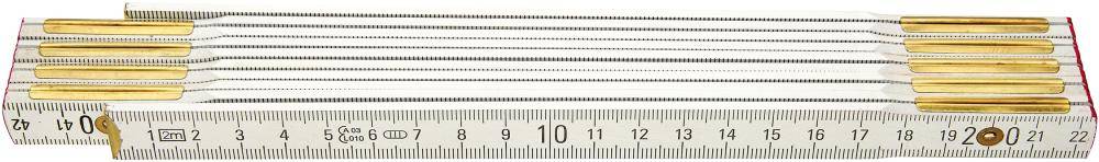 Gliedermaßstab Buche 2mx16mm - Artikel: 4332163773702-0