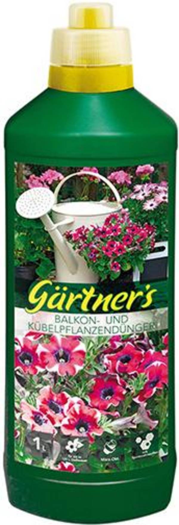 Balkon- u. Kübelpflanzen-Dünger, 1l - Artikel: 4005861009205