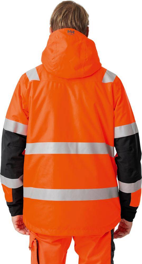 Winterjacke ALNA, warnorange/ebony, Gr.S, Helly Hansen-3