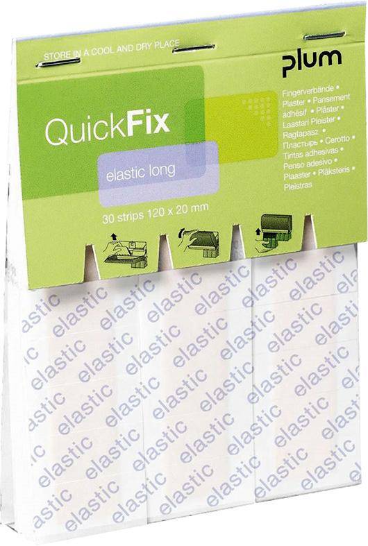 PLUM Refill QuickFix Elastic Long mit 30 Fingerverbänden-0