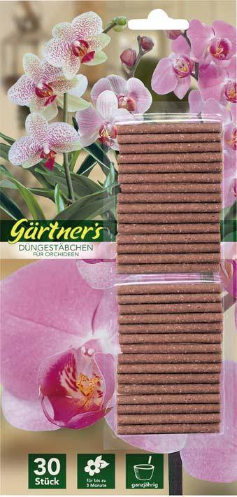 Gärtners Düngestäbchen Orchideen, 30 Stück-0