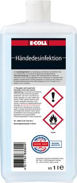 E-COLL Händedesinfektion 1l