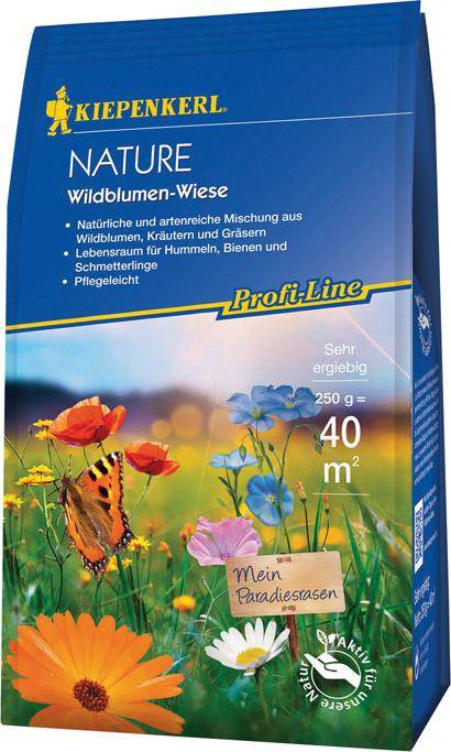 Wildblumen-Wiese 250 gr. Profi-Line Nature-0