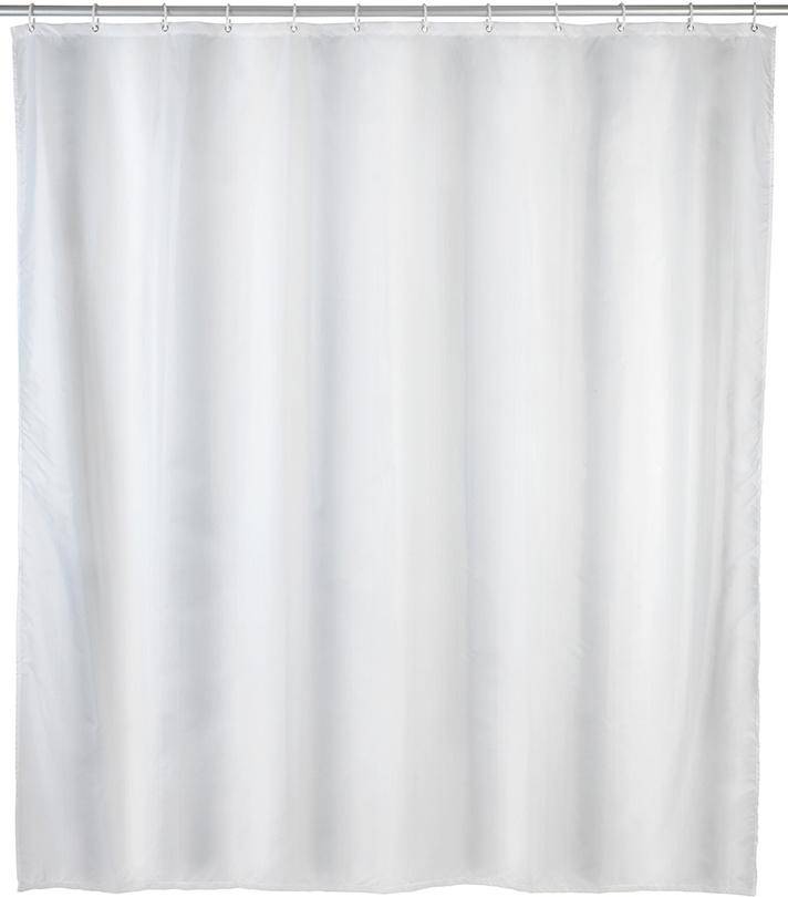 Duschvorhang Uni weiß, 120x200 cm - Artikel: 4008838191033-0