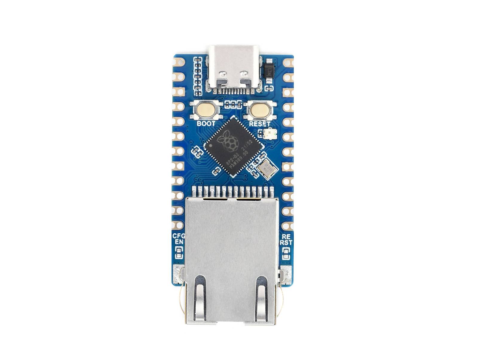 WaveShare RP2040-ETH Mini Development Board, RP2040 Ethernet Port Module-3