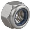 Frantos 10 St. DIN 985 Stoppmutter mit Klemmteil - M3 bis M20 in Edelstahl A4 - niedrige Form