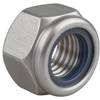 Frantos 10 St. DIN 985 Stoppmutter mit Klemmteil - M3 bis M20 in Edelstahl A4 - niedrige Form