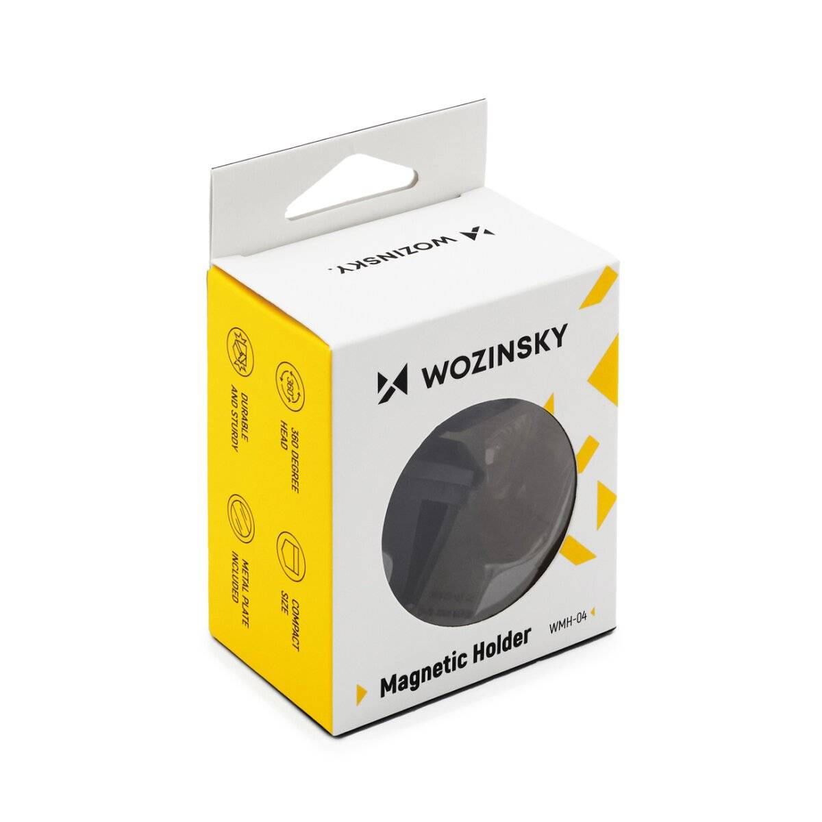 Wozinsky KFZ-Halterung Magnethalterung für Autogrill / Lüftung Handyhalterung Schwarz (WMH-04)-4