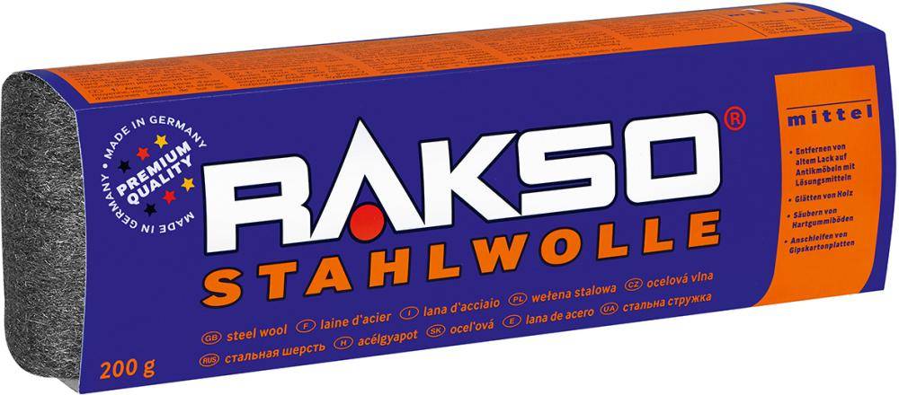 Stahlwolle Gr. 2 mittel, EK 200 g - Artikel: 7830623612-0