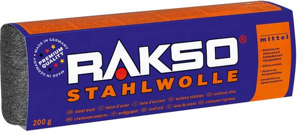 Stahlwolle Gr. 2 mittel, EK 200 g - Artikel: 7830623612