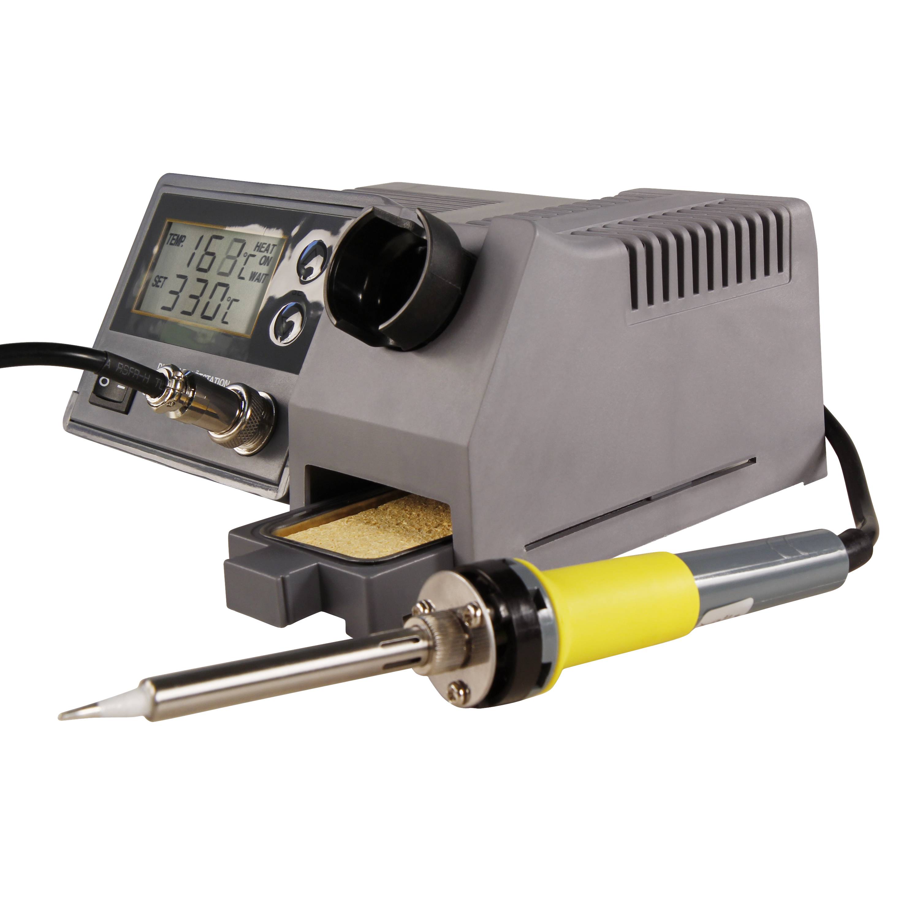 Digitale Lötstation McPower "LS-450 digi", 230V / 50 Hz, 48W-Lötkolben, grau-1