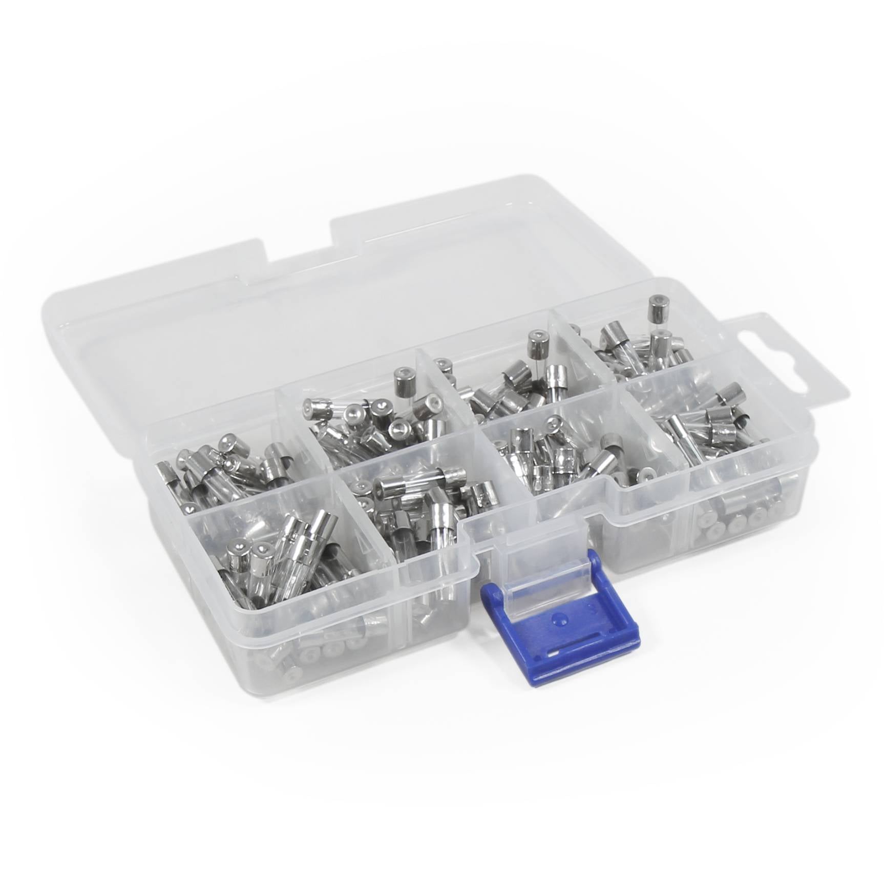 Sicherungssortiment, McPower 160-teilig, flink, je 20 St., 500mA-10A-0