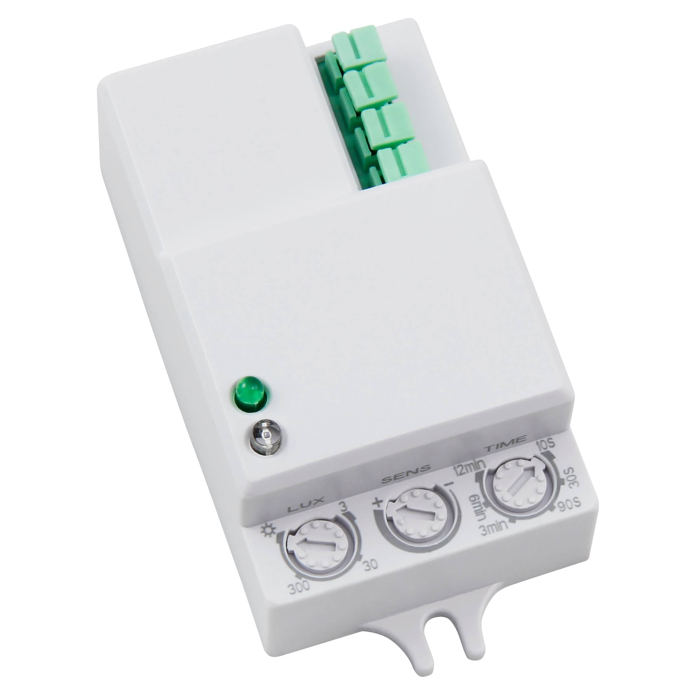 HF / Mikrowellen-Bewegungsmelder McShine "LX-701C", 360°, 230V / 1.200W, weiß, LED geeignet-2