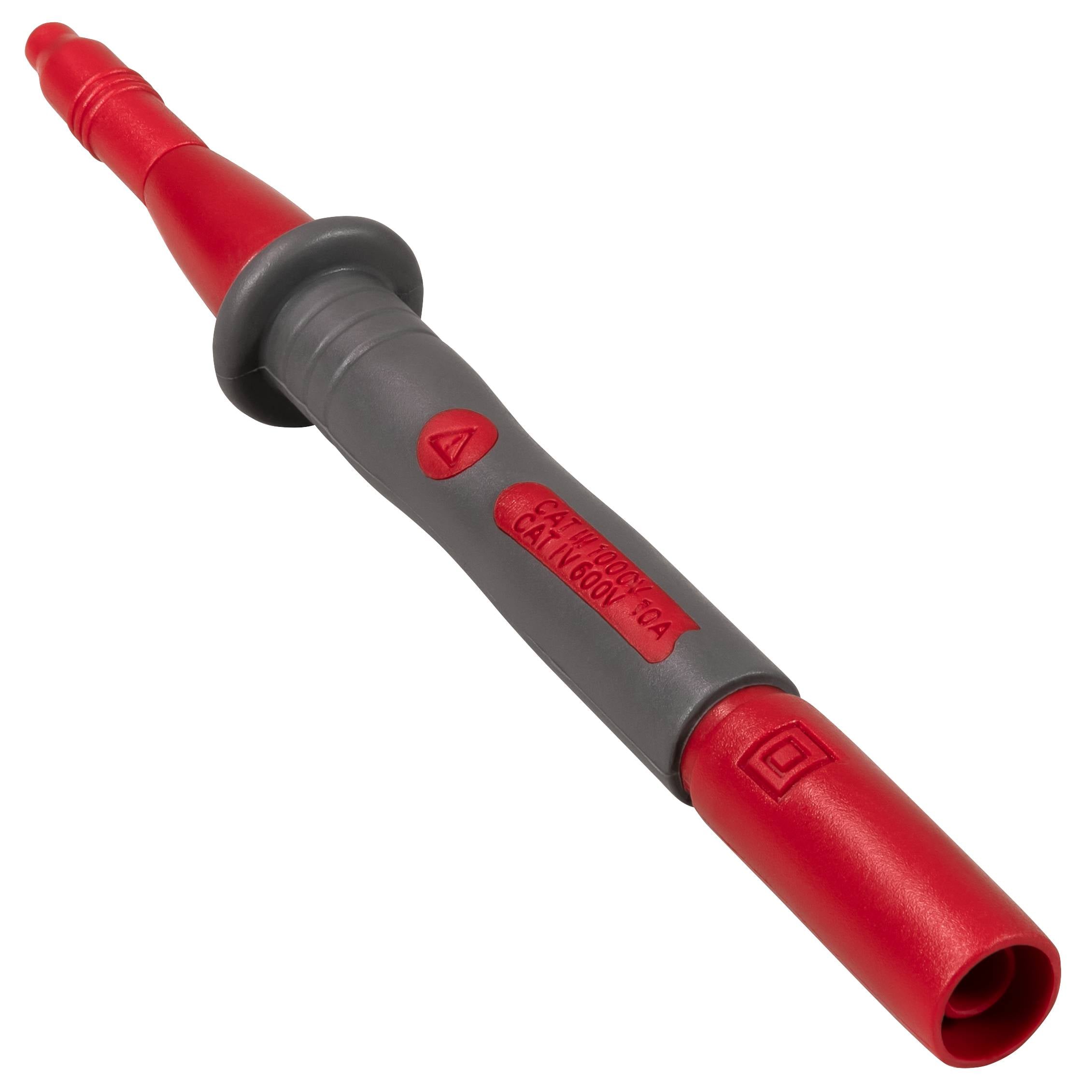 Präzisions-Prüfspitze mit 4mm-Sicherheitskupplung, rot-2
