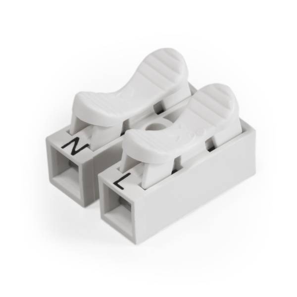 Lüsterklemme McPower mit Betätigungshebel, 0,5-2,5mm², max. 8A