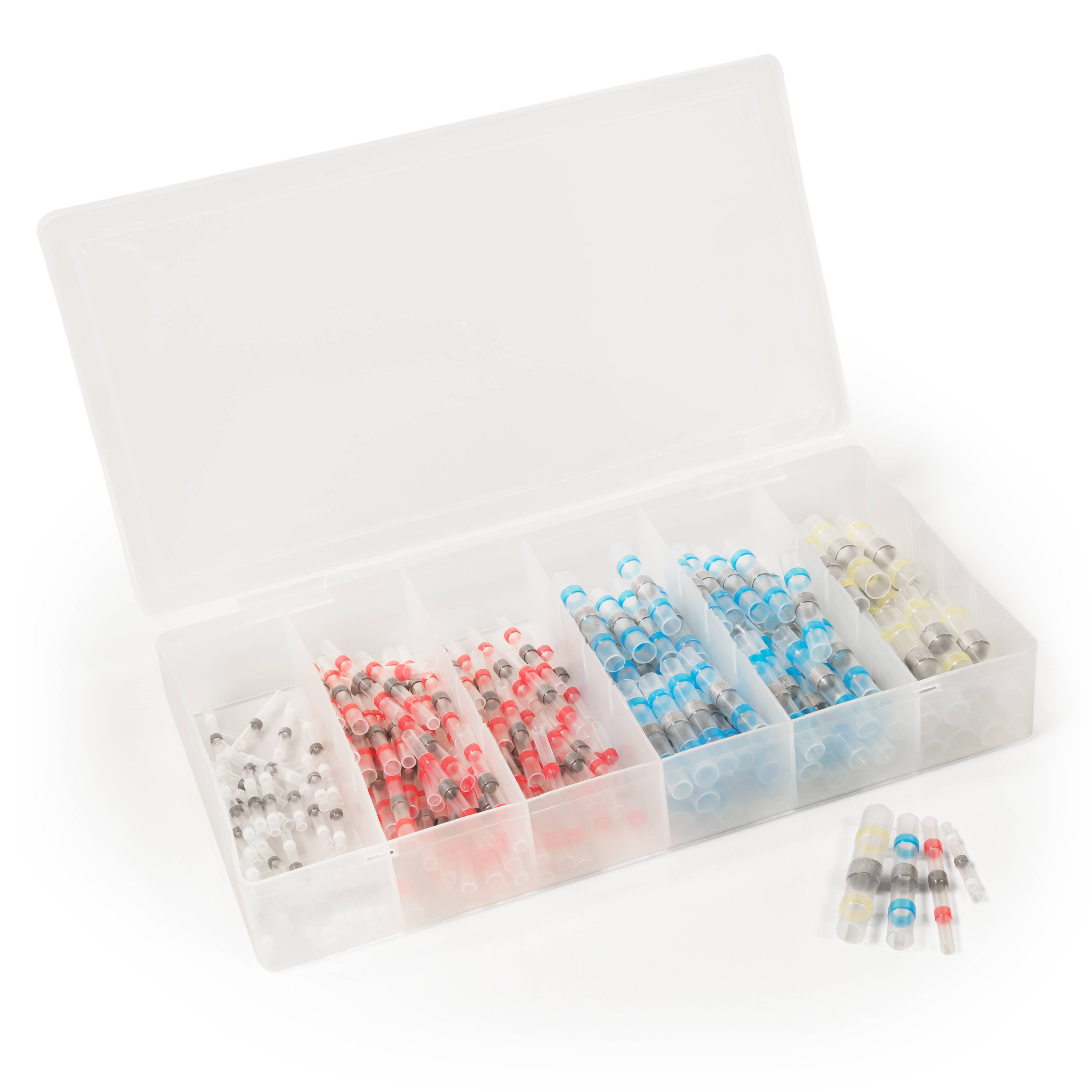 McPower - Lötverbinder-Set, 150teilig, weiß, rot, blau, gelb-0