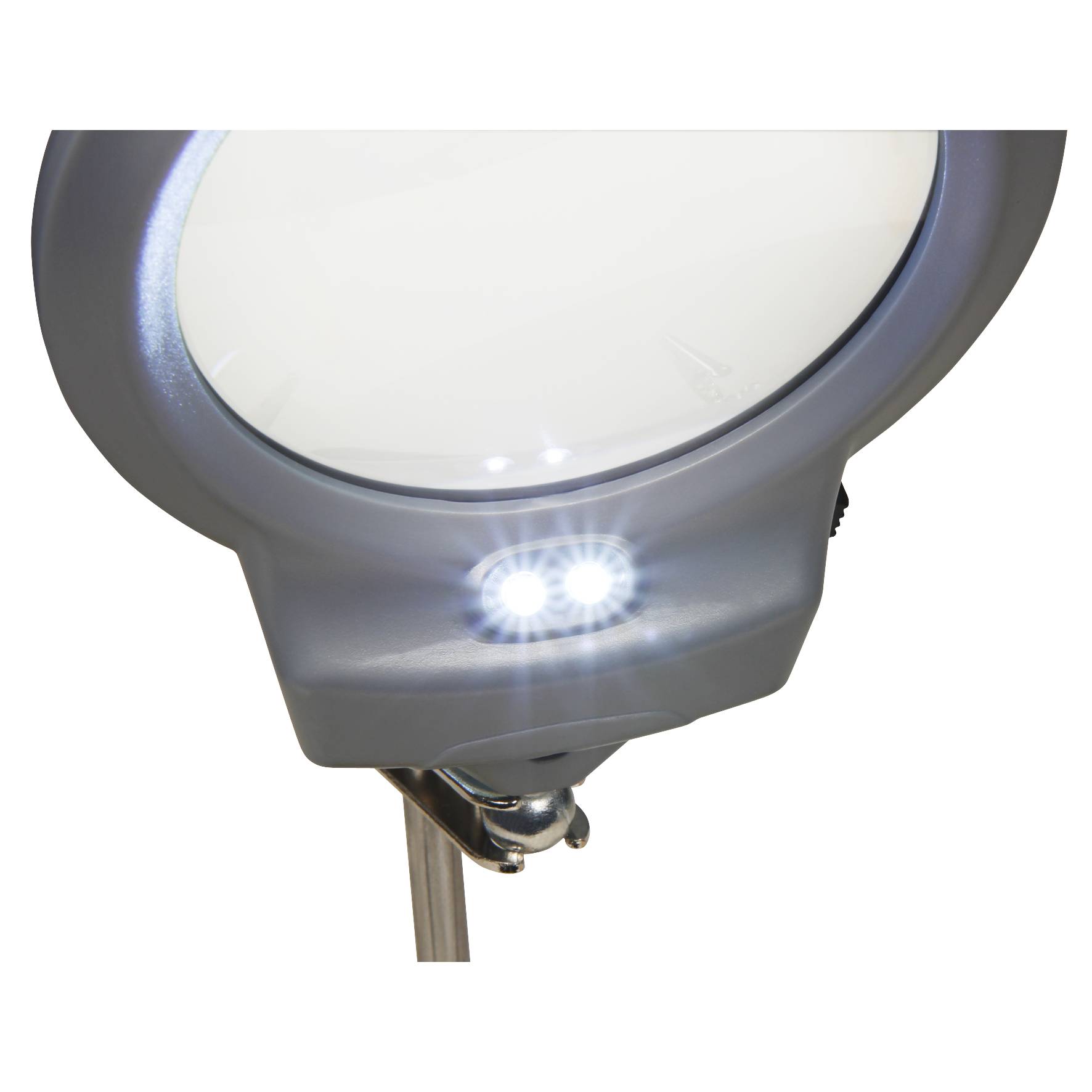 Dritte Hand mit LED-Lupe McPower, Lötkolben-Halter & Schwamm, 2-fache Vergrößerung-1