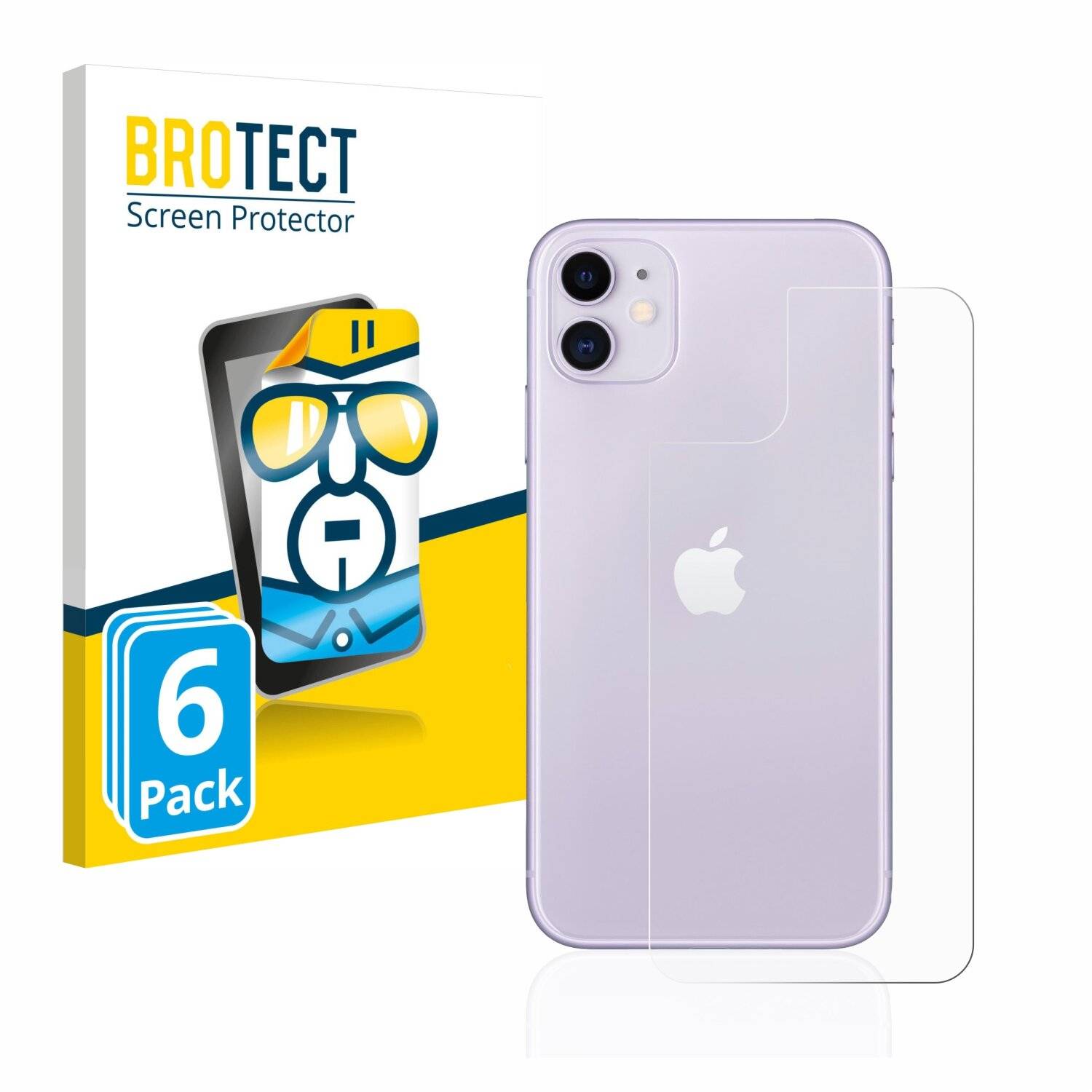 6x BROTECT HD-Clear Displayschutzfolie für Apple iPhone 11-0